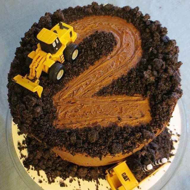 Construction Birthday Cake Idea