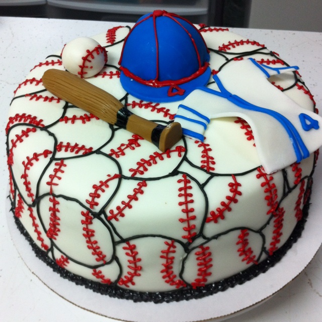 Cute Idea Baseball Cake