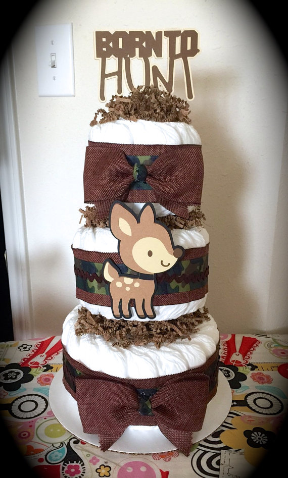 Deer Diaper Cake