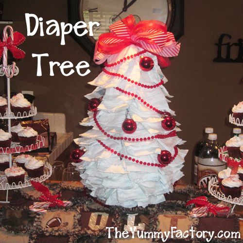 Diaper Tree Baby Shower Ideas