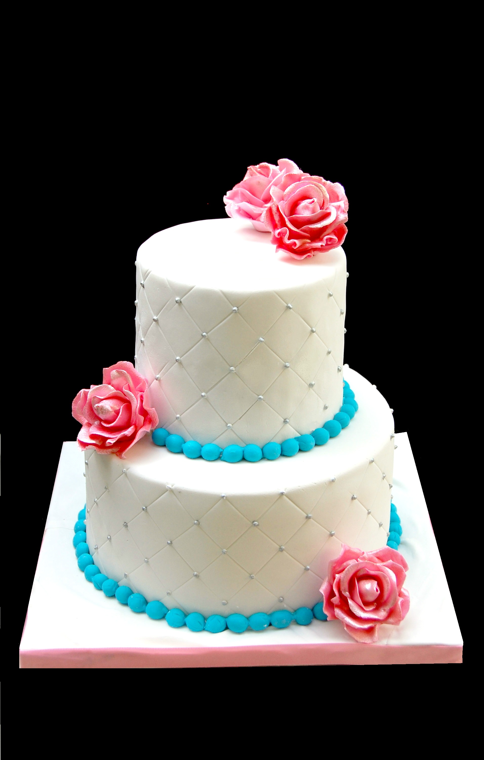 Elegant Bridal Shower Cake