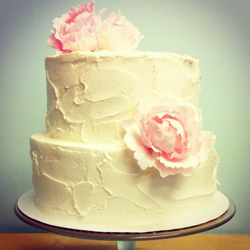 Elegant Bridal Shower Cakes Buttercream