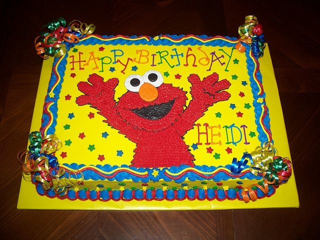 Elmo Birthday Cakes Ideas