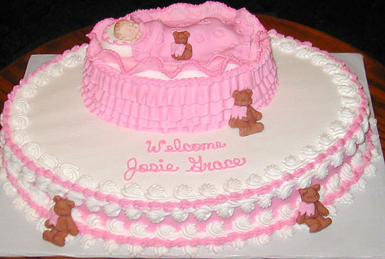 Girl Baby Shower Cake