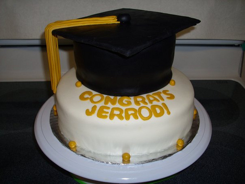 Graduation Cap Cake