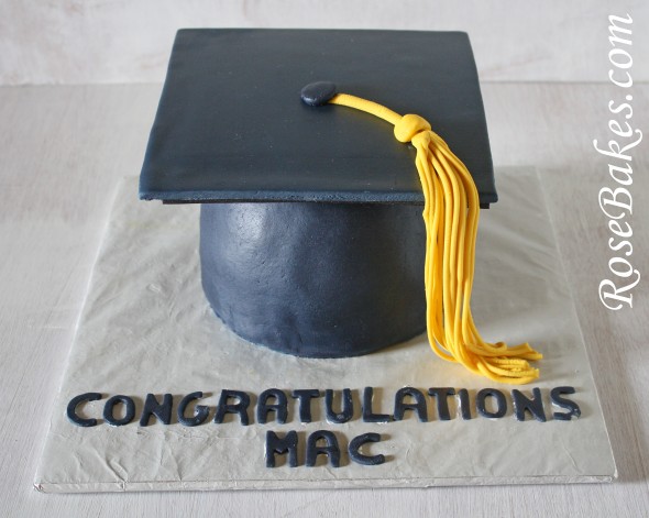 Graduation Cap Cake