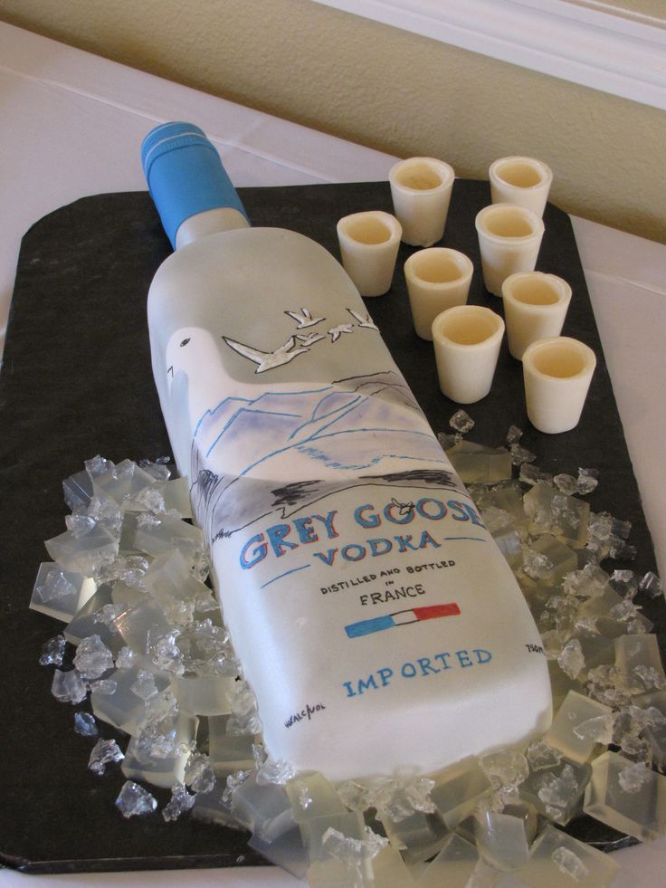 Grey Goose Cake