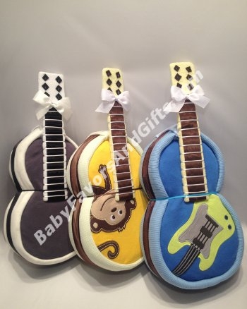 13 Photos of Guitar Cakes For Baby Boy Shower