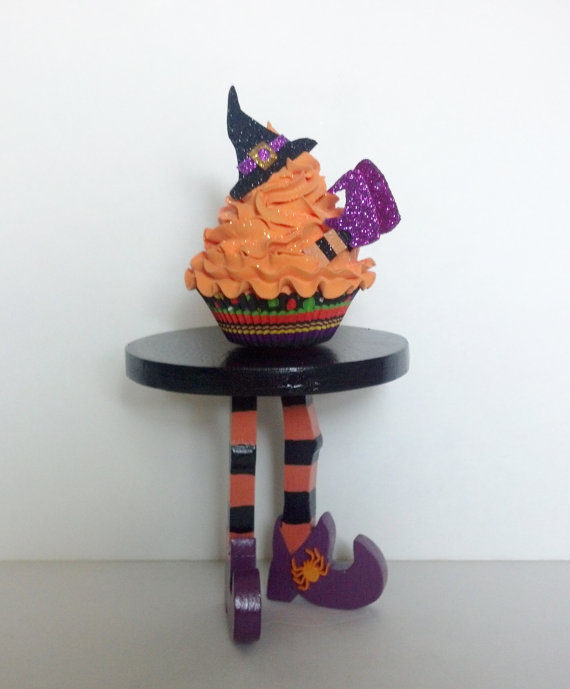 Halloween Cupcakes Witches Legs