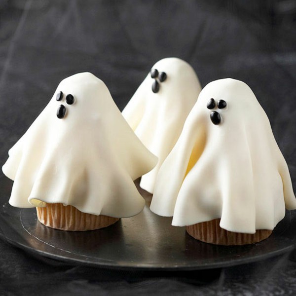 Halloween Ghost Cupcake Recipes Ideas