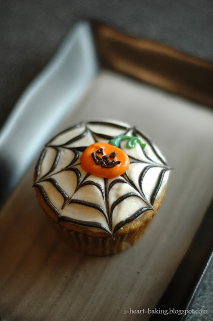 Halloween Pumpkin Cupcakes