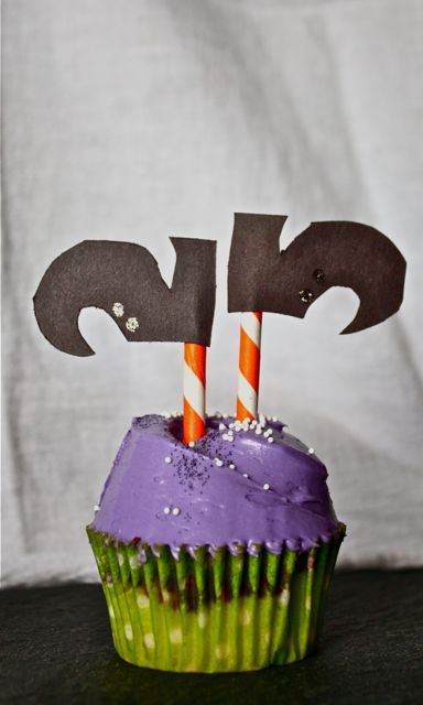 Halloween Witch Cupcakes