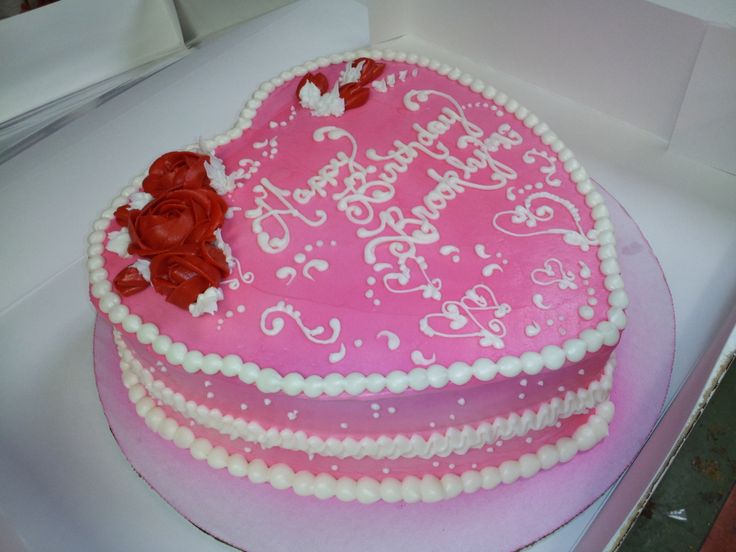 Heart Shaped Decorated Cakes