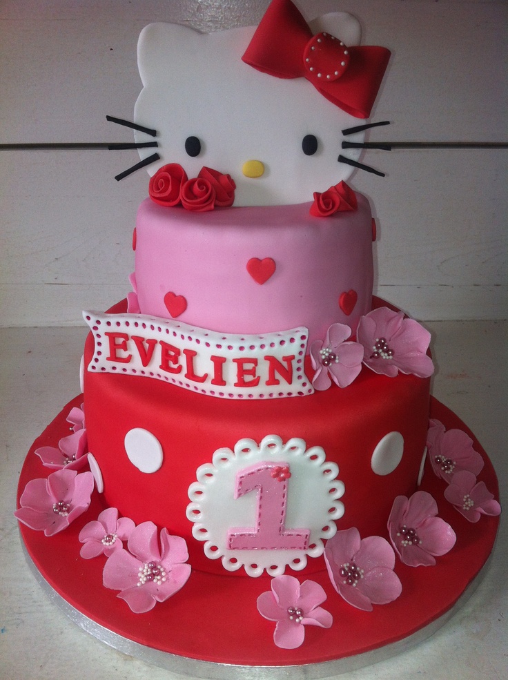 7 Photos of Hello Kitty Cakes 3Shape