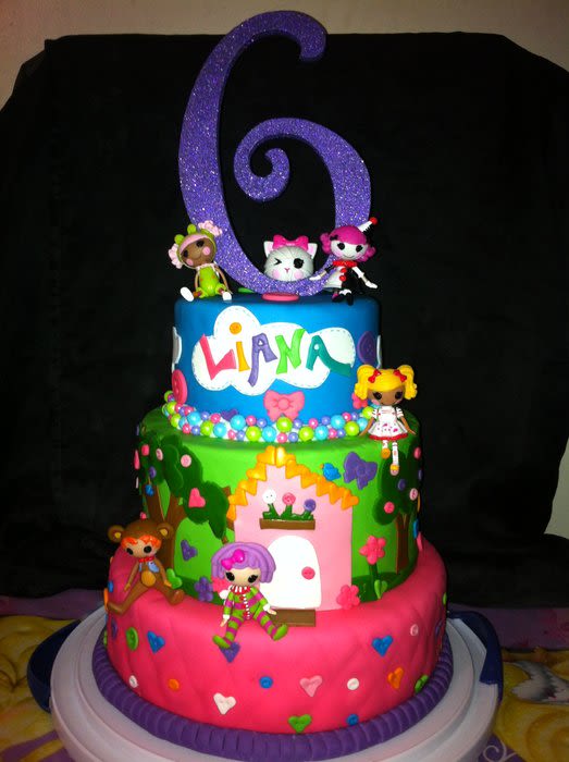 Lalaloopsy Birthday Cake