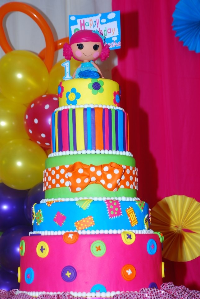 Lalaloopsy Themed Birthday Cake