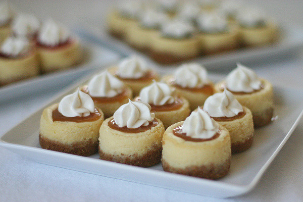 9 Photos of Tiered Mini Cheesecakes