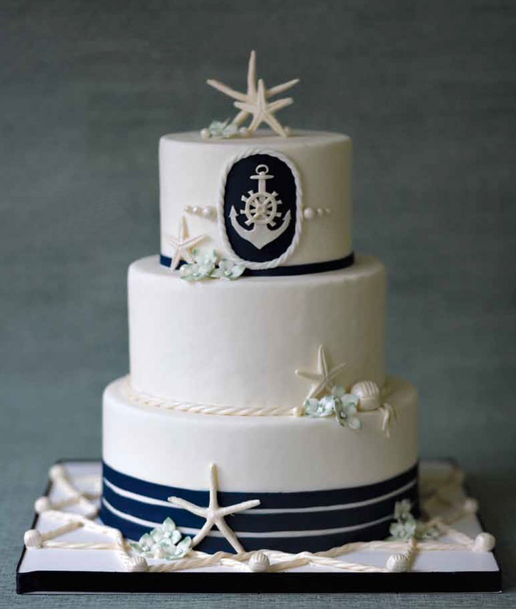 Nautical Wedding Cake Idea