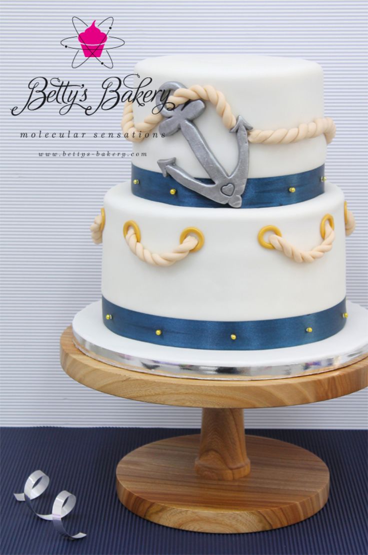 Nautical Wedding Cake