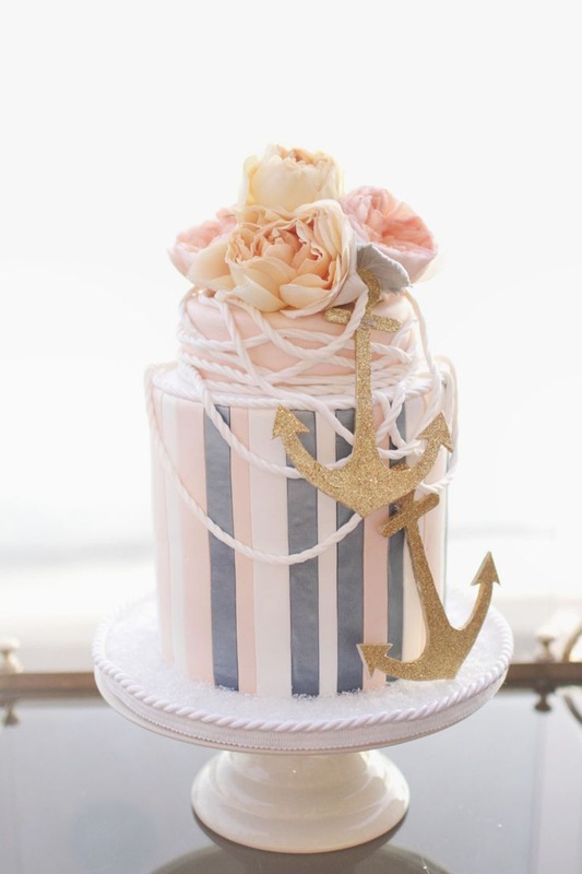 Nautical Wedding Cake