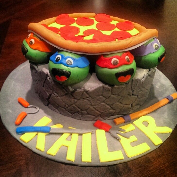 Ninja Turtle Cake