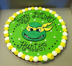 Ninja Turtle Cookie Cake