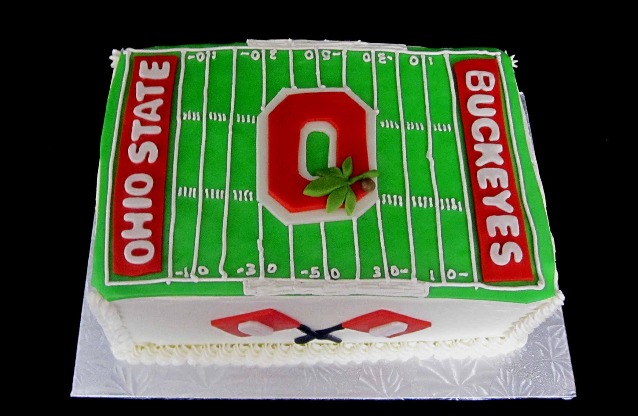 Ohio State Football Birthday Cakes