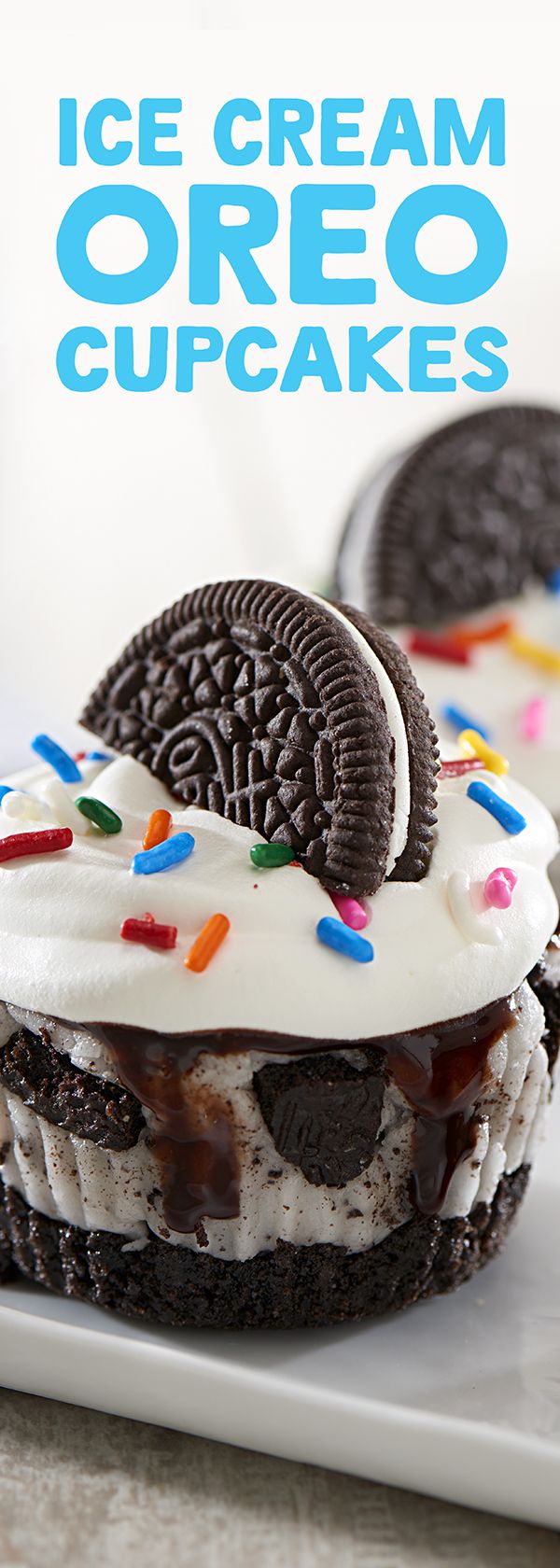 Oreo Ice Cream Cupcakes