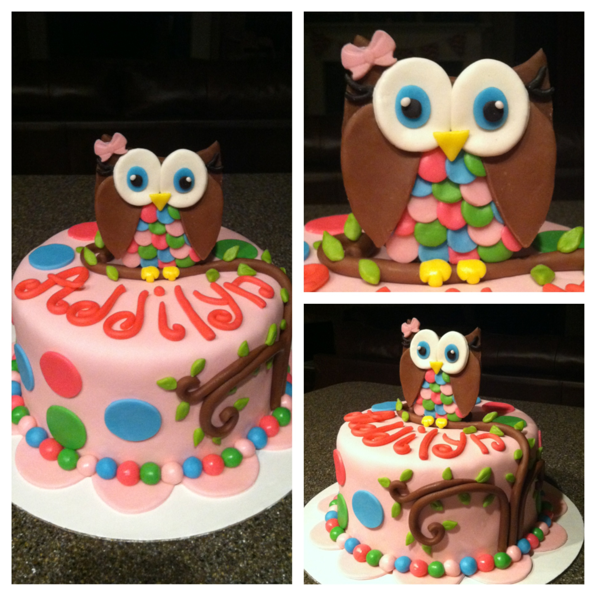 Owl Cake Decorating Ideas