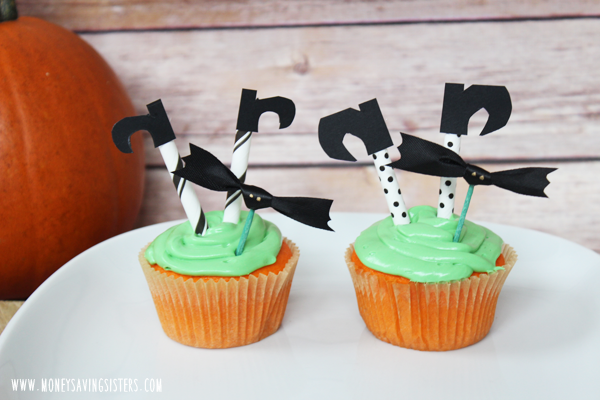 Pinterest Halloween Witch Cupcakes