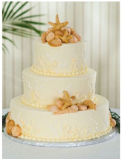 Publix Beach Theme Wedding Cakes