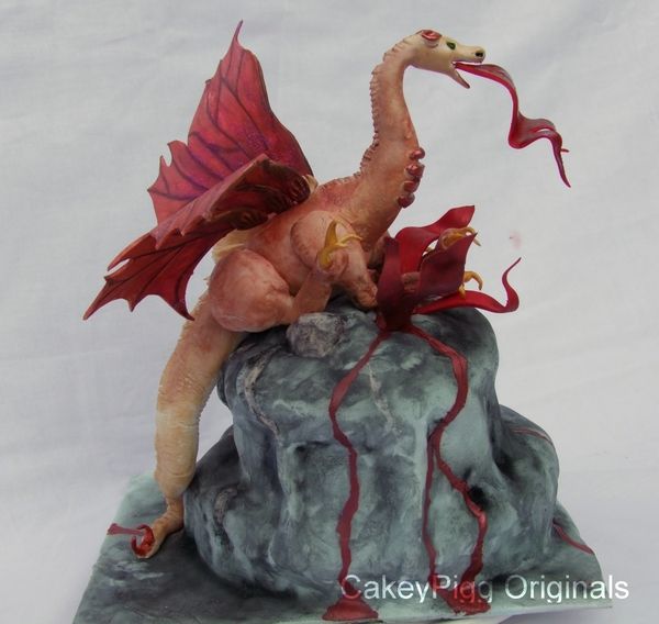 Scary Dragon Cake