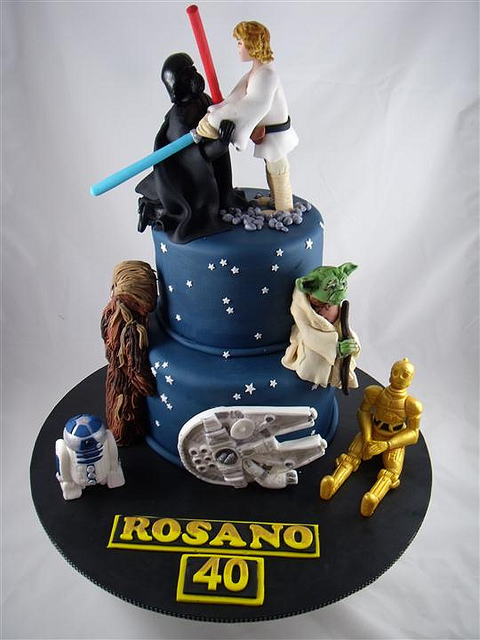 Star Wars Edible Cake