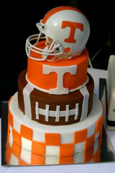 Tennessee Vols Football Birthday Cake