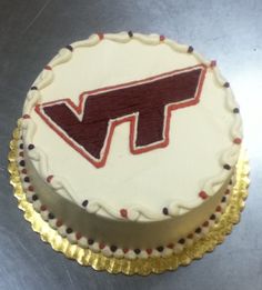 Virginia Tech Birthday Cake