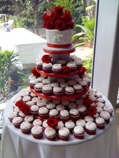 Wedding Cupcakes Red Velvet Cake