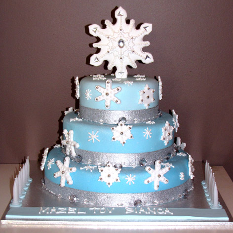 Winter Wonderland 3 Tier Cake