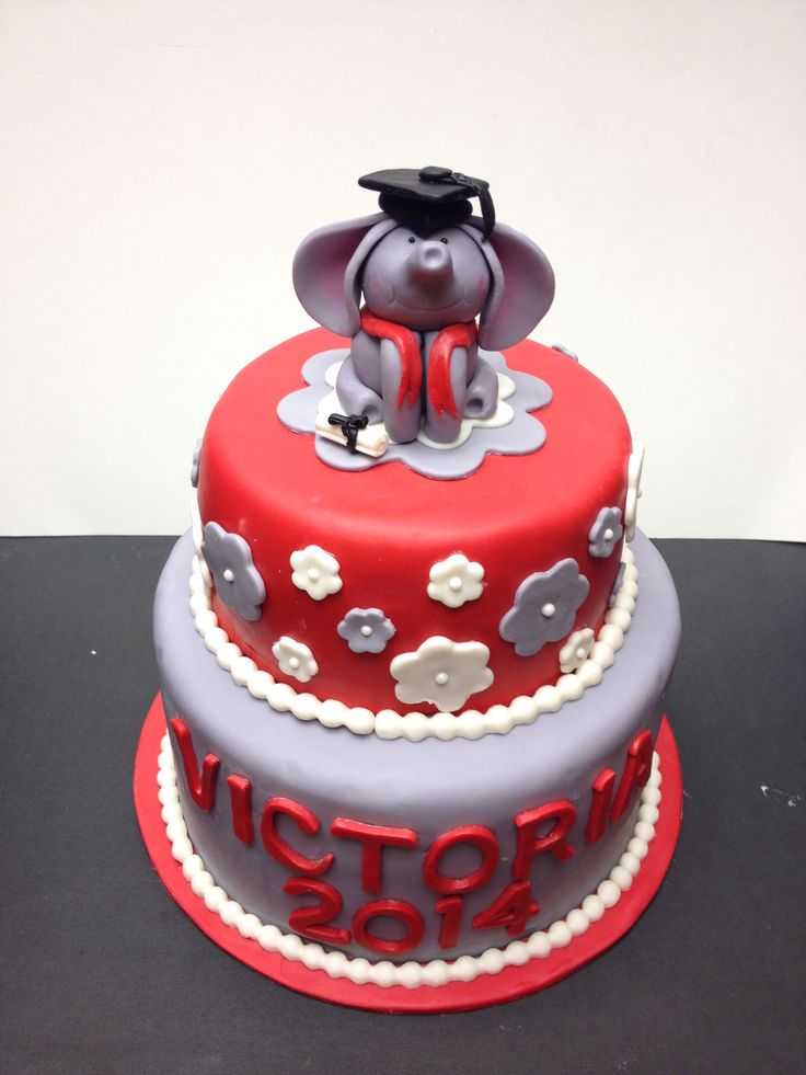 8 Photos of Alabama Graduation Cakes