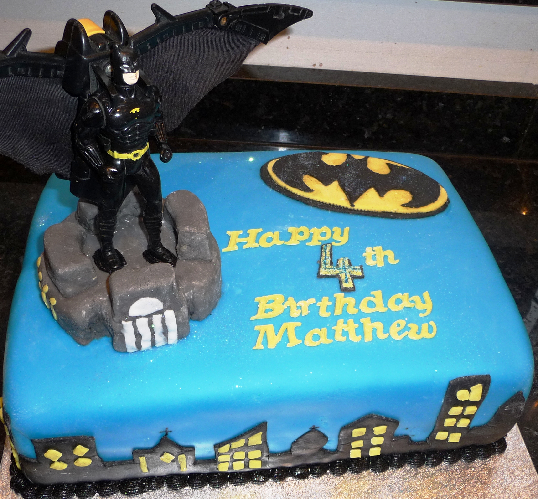 Batman Birthday Cake