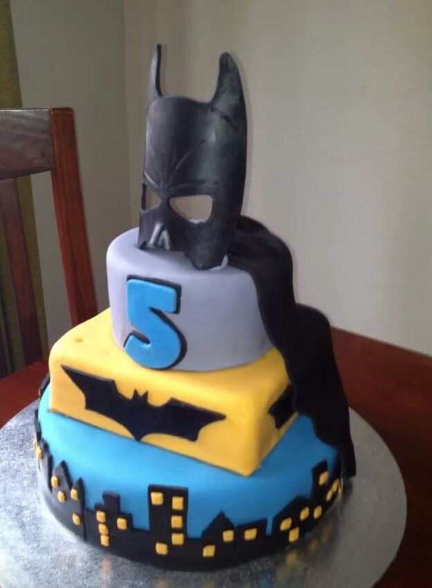 Batman Boys Birthday Cake Idea