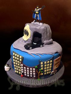 Batman Cave Cake