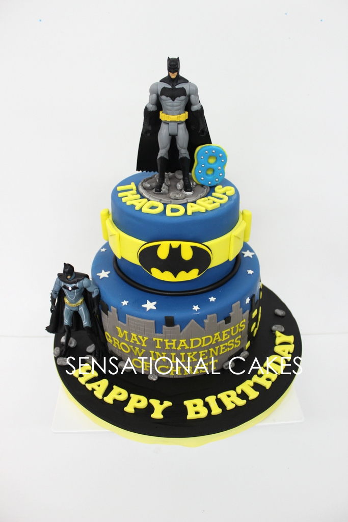 Batman Dark Knight Birthday Cake