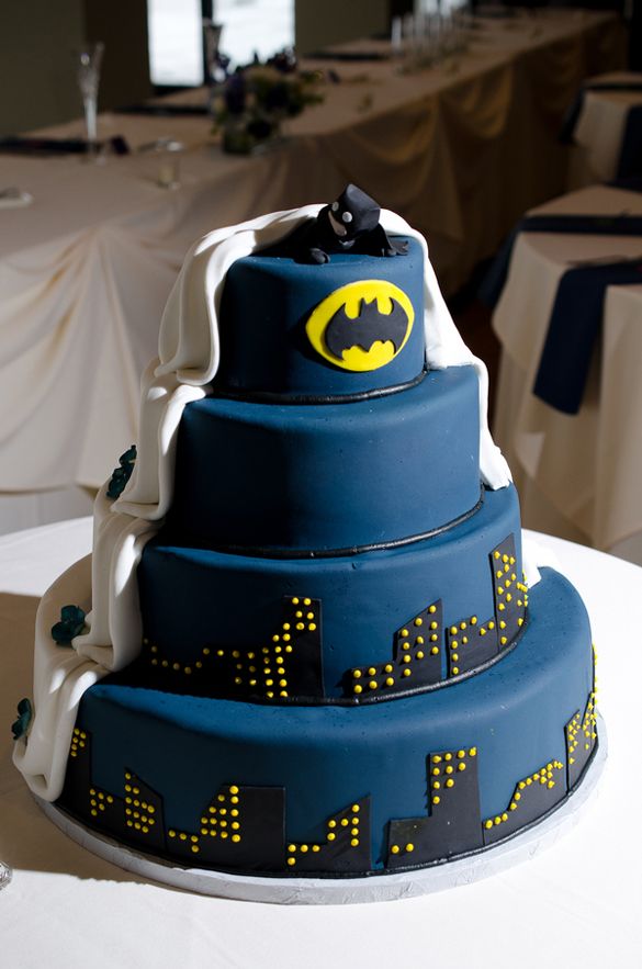 Batman Wedding Cake