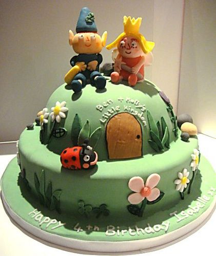 Ben and Holly's Little Kingdom Birthday Cake