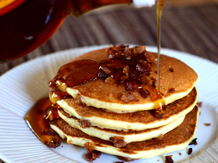 8 Photos of Bacon And Buttermilk Pancakes