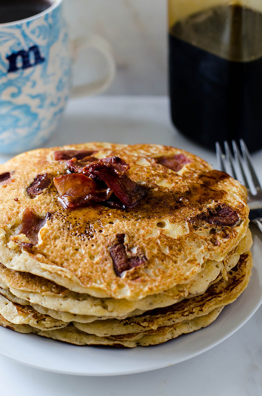 Buttermilk Pancakes and Bacon