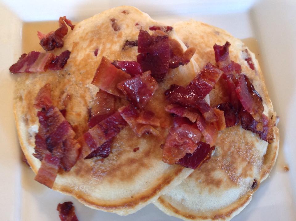 Buttermilk Pancakes and Bacon