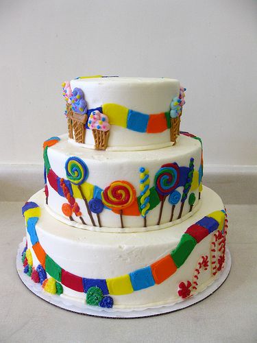 Candyland Theme Cake