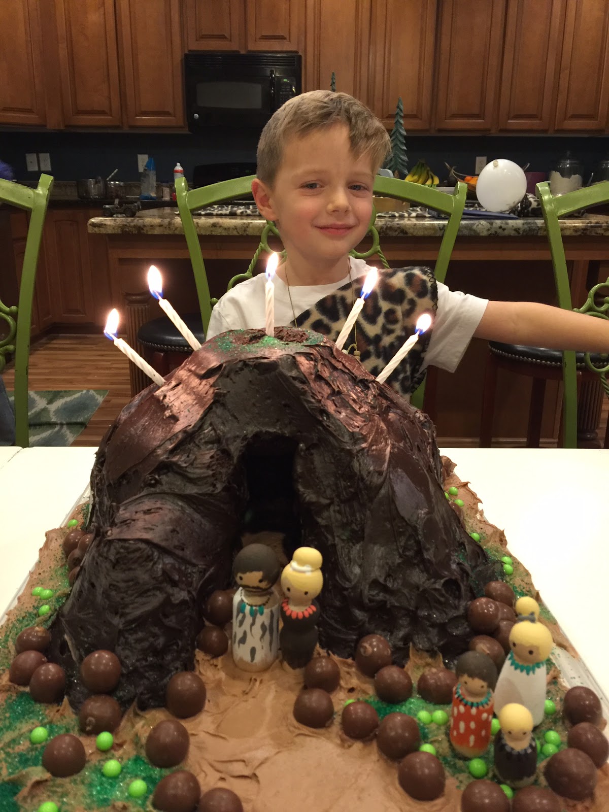 Cave Themed Birthday Cakes