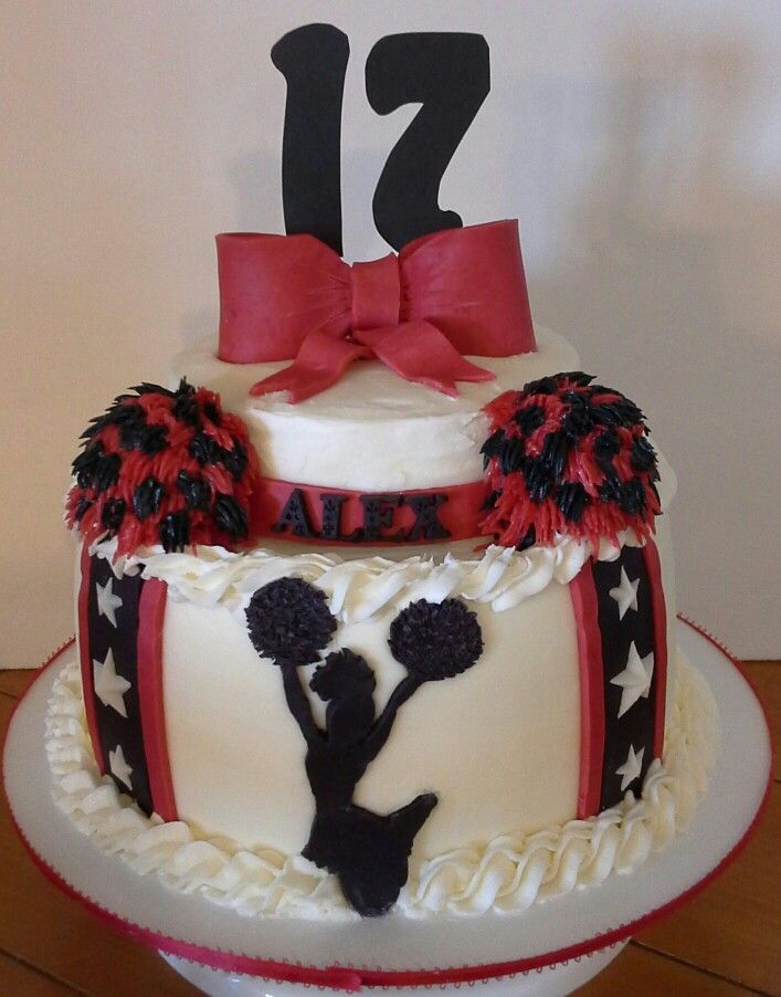 Cheerleading Cake